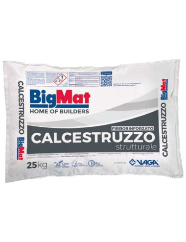 CALCESTRUZZO "BIGMAT" sacco da 25 kg