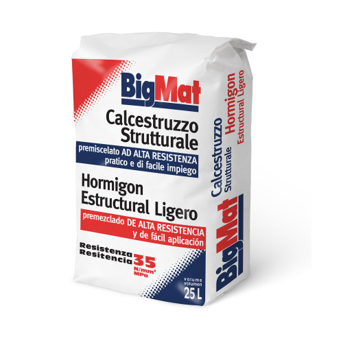 CALCESTRUZZO STRUTTURALE BIGMAT CLS 1600 1,20 25LT CALCESTRUZZO STRUTTURALE BIGMAT CLS 1600 1,20 25LT
